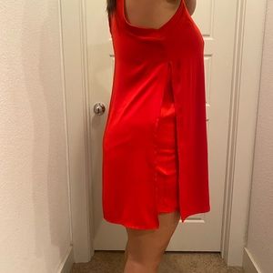 Red Multilayer Dress